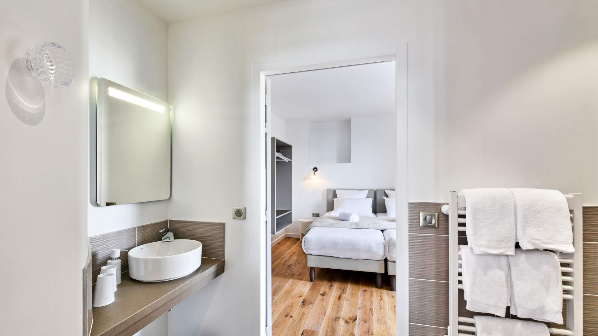 Pavillon de la plage suite-familiale