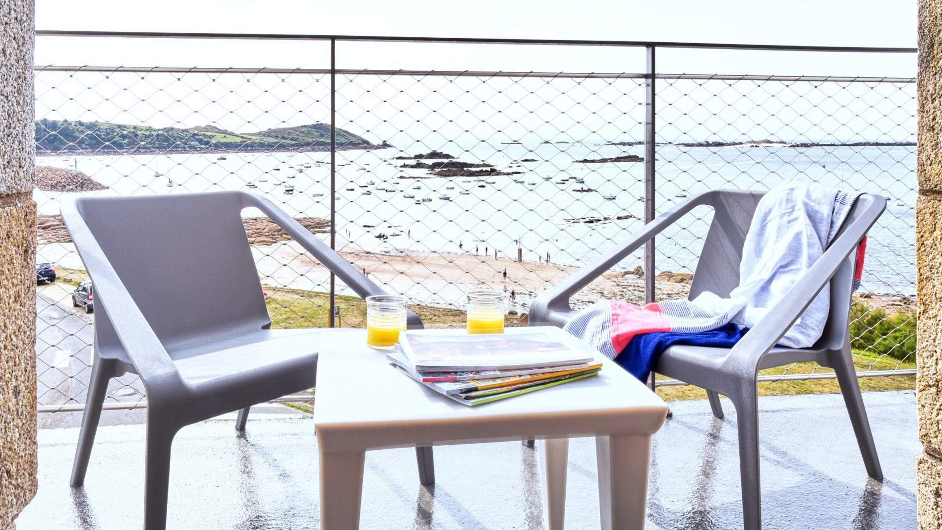 Pavillon de la plage suite-familiale